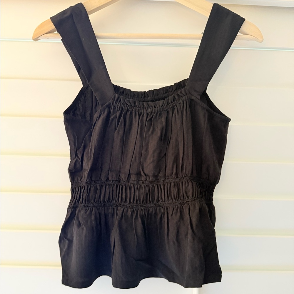PAIGE Black Laureth Sleeveless Top - please see notes in description - Picture 2 of 4